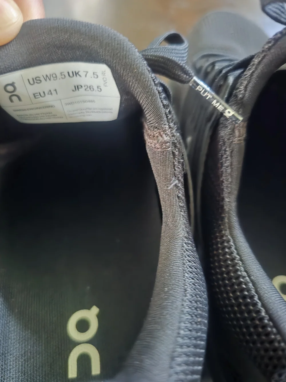 On Running Women's Black Cloudswift Lightweight Running Shoe